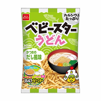 駄菓子 通販】ベビースターうどん かつおのだし風味 駄菓子・イベント