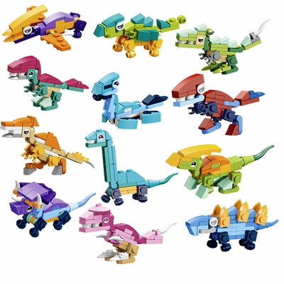 ブロックコレクションダイナソー １２入