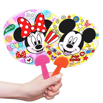 駄菓子 通販】ディズニーオールスター顔柄ミニうちわ 駄菓子・イベント
