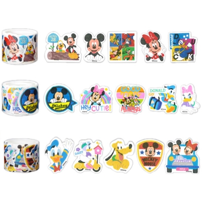 ディズニーダイカットメモ 駄菓子 通販】ディズニーダイカットロールステッカー 駄菓子