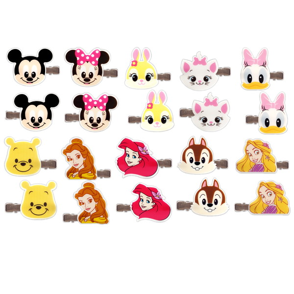 激安】ディズニー前髪クリップ 10種類セット 単品購入ok 様様