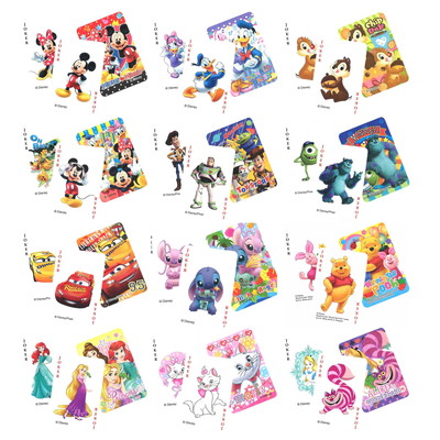 ディズニーオールスターカラフルミニトランプ ２５入