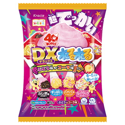 DXねるねる ぶどう&コーラ味（40周年パッケージ） ４入