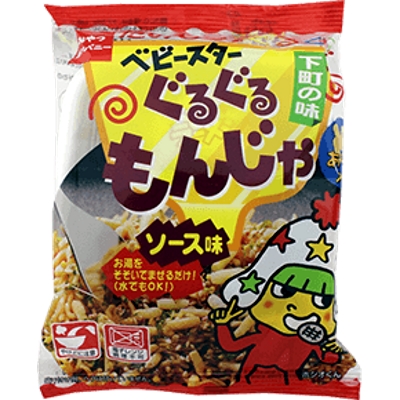 ぐるぐるもんじゃソース味 １２入