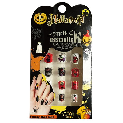 ハロウィンネイルセット ２５入