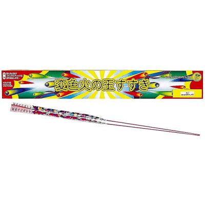 変色火の玉ススキ ５０本入 【送料サービス対象外商品】