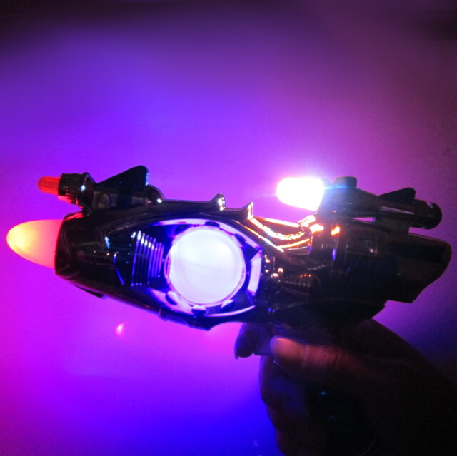 光と音のメタリックガン １２入