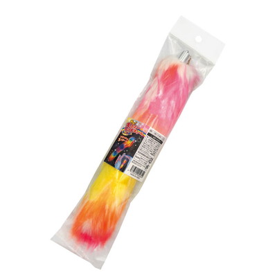 駄菓子 通販】光る！もふふ～しっぽチャームレインボー 駄菓子