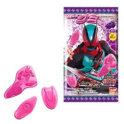 仮面ライダーグミ ゼッツ ぶどう味 １０入
