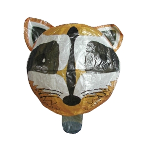 紙フーセン どうぶつ１号 あらいぐま １枚