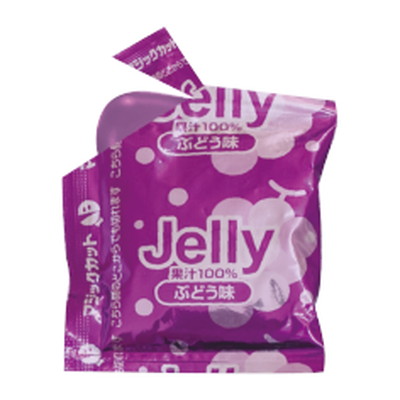 駄菓子 通販】果汁100％ゼリーBOXパウチ ぶどう味 駄菓子・イベント