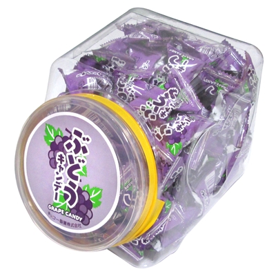 駄菓子 通販】キッコー製菓 ポット入りぶどうキャンデー（キッコー製菓