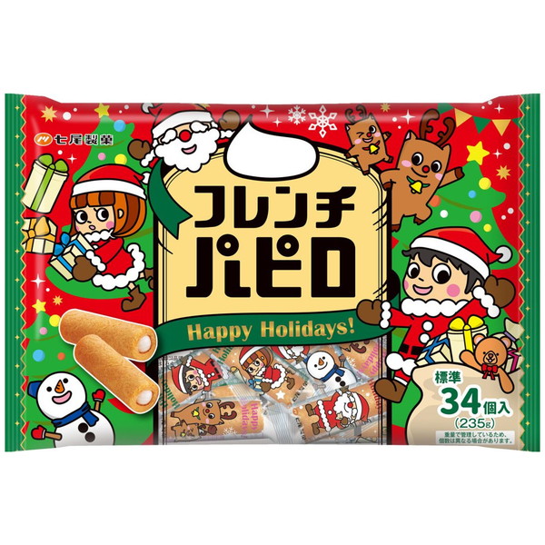 235ｇクリスマスフレンチパピロ（標準34個入）