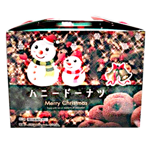 クリスマスハニードーナツ80g １２入