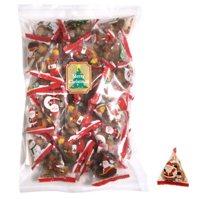 クリスマスサンタビスケット200g