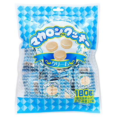 マカロンクッキー クリーム180g（目安個数27個）