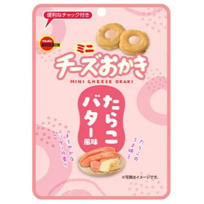ミニチーズおかきたらこバター風味ＣＨ １２入