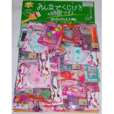 みんなでくじびきの時間ですよ！女の子当て ４０付