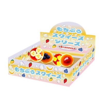 駄菓子 通販】もちぷるスクイーズ スフレケーキ 駄菓子・イベント用品