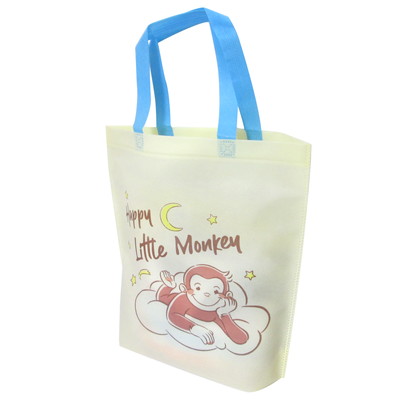 おさるのジョージ不織布トートバッグ駄菓子詰め合わせ １個