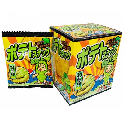 ポテトスナック わさび風味 ２枚×８袋入
