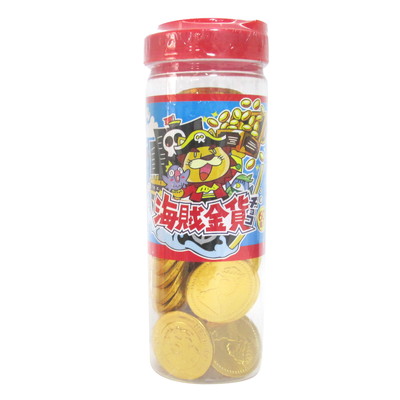 やおきん ポット入 海賊金貨チョコ ６０個入
