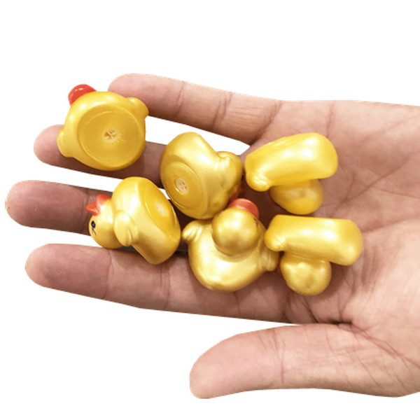 駄菓子 通販】プカプカあひる35mm（ゴールド） 駄菓子・イベント用品を