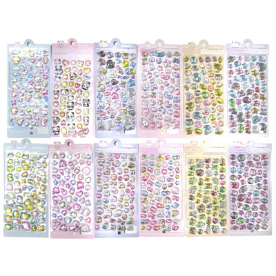 ぷにぷに３Dクリスタルシール １２枚入