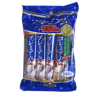 プレミアムうまい棒 モッツァレラチーズ＆カマンベールチーズ味 １袋（１０本入） 【送料サービス対象外商品】