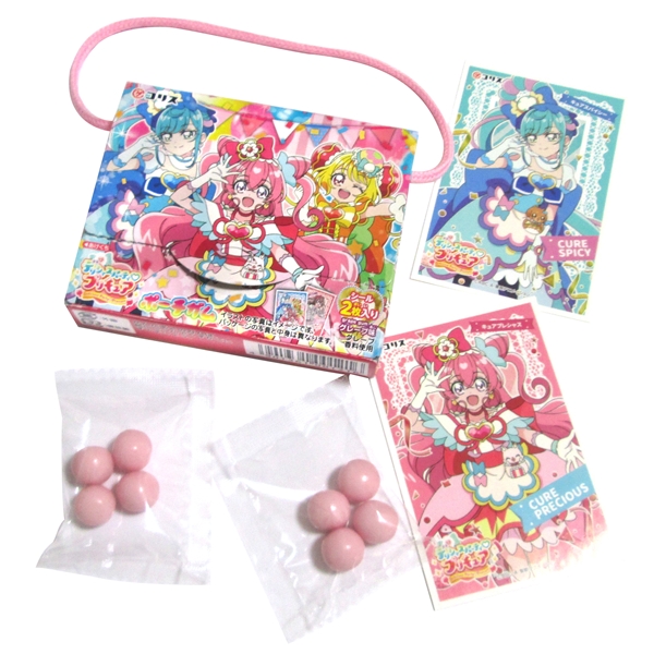 駄菓子 通販 デリシャスパーティ プリキュアポーチガム コリス 駄菓子 イベント用品を卸価格で通販 あおい玩具