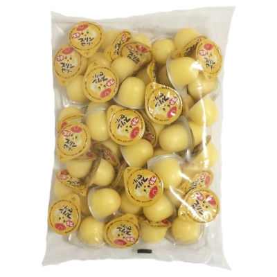 金城製菓 50個入 プチプリンゼリー カスタード味 １袋