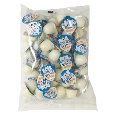 金城製菓 50個入 プチ白くまくんゼリー（練乳風味） １袋