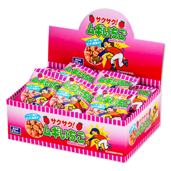 サクサク ムギいちご ２５入