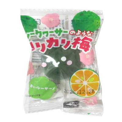 シークヮーサーのようなカリカリ梅（箱入り） ２０粒入