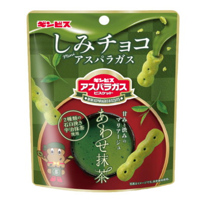しみチョコミニアスパラガスあわせ抹茶 40g １０入