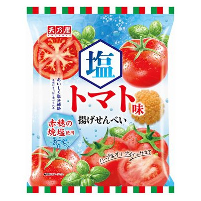 塩トマト味 揚げせんべい １２入