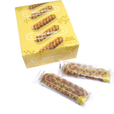 しっとり、もちふわ、すてぃっくわっふる メープル １２入