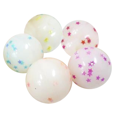 駄菓子 通販】スーパーボール27mm 光るキラキラ星 駄菓子・イベント