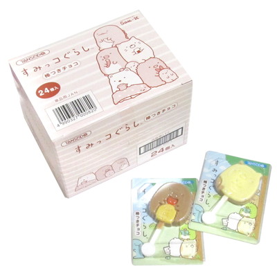すみっコぐらし棒つきチョコ ２４入