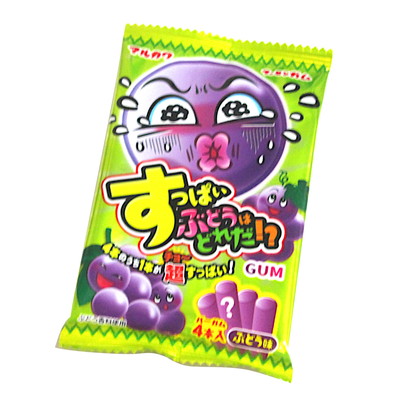 すっぱいぶどうはどれだガム ２０入