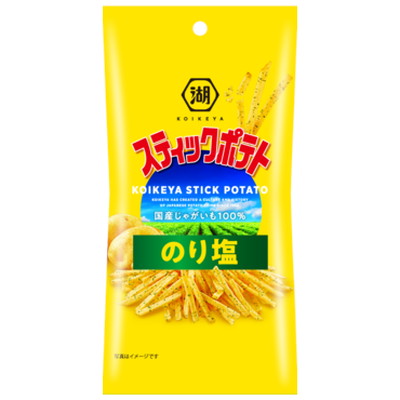 湖池屋 スティックポテト のり塩 ６入