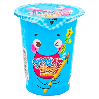 駄菓子 通販】つけつけペロスティック チョコ（やおきん）駄菓子