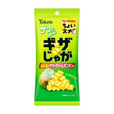 ちょいスナ ギザじゃが 極旨サワークリームオニオン味 ６入