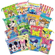 ディズニー顔柄巾着袋 駄菓子詰め合わせ １個