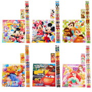ディズニーカラフル文具4点セット １２入