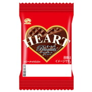 不二家 １枚ミニハートチョコレート（ピーナッツ） ４０入
