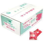 果汁100％ゼリーＢＯＸパウチ りんご味 ２０個入