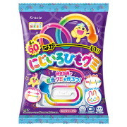 ながーい にじいろひもグミ ７入
