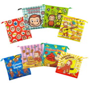 おさるのジョージ巾着袋 駄菓子詰め合わせ １個