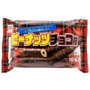 １０本ピーナッツチョコ棒 １５袋入【送料サービス対象外商品】